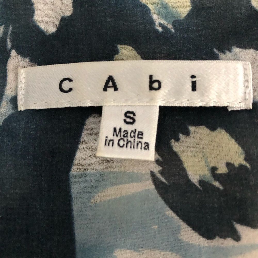 Cabi Sheer Tunic With Abstract Print - image 4